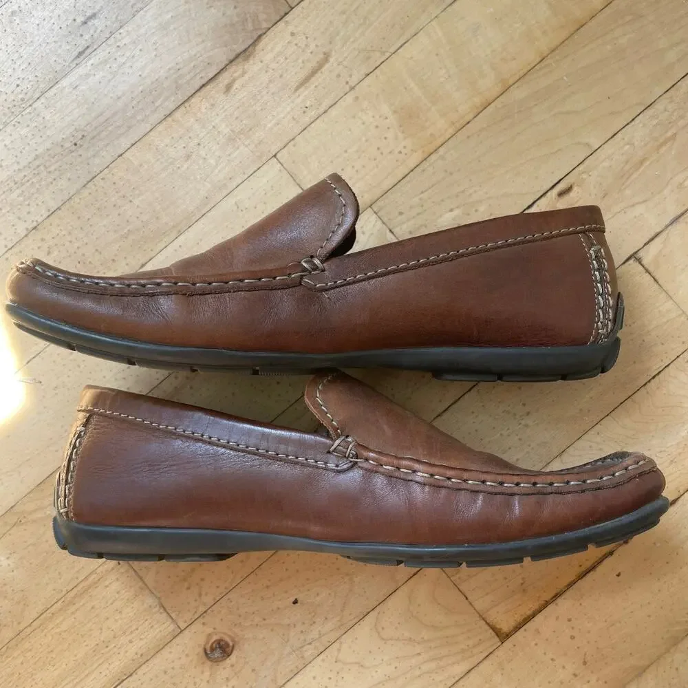 Columbia Men’s‎ Tan Leather Dress Shoe Loafers Size 10